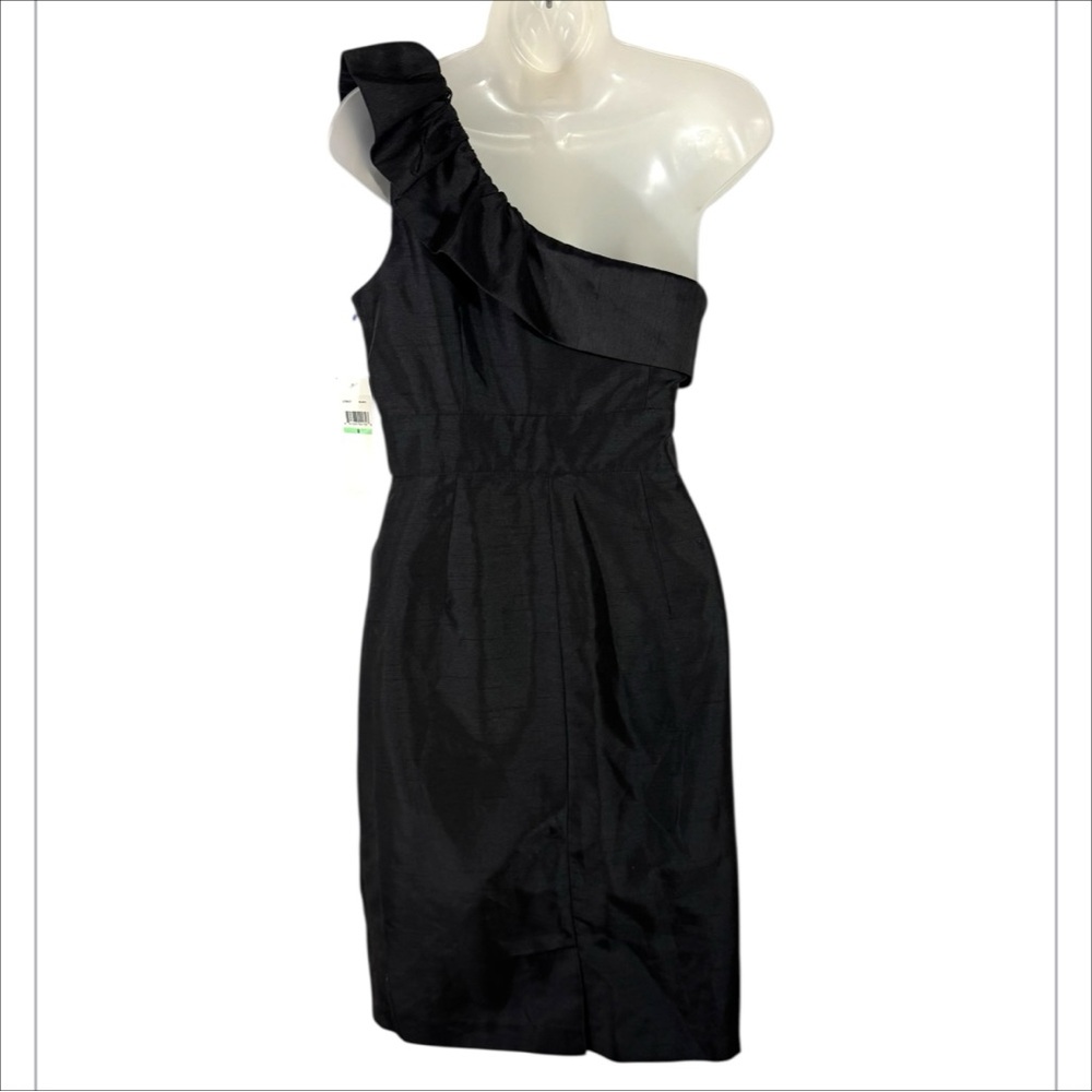 London Times | One Shoulder Dress - Black - NWT - Picture 6 of 14